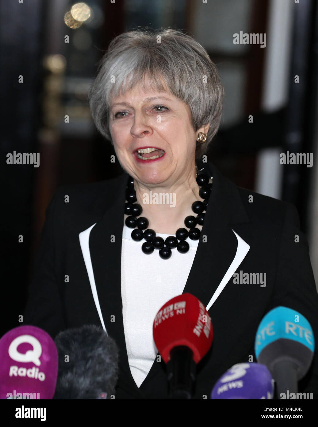 Northern Ireland Talks Failure Fallout Stock Photo - Alamy