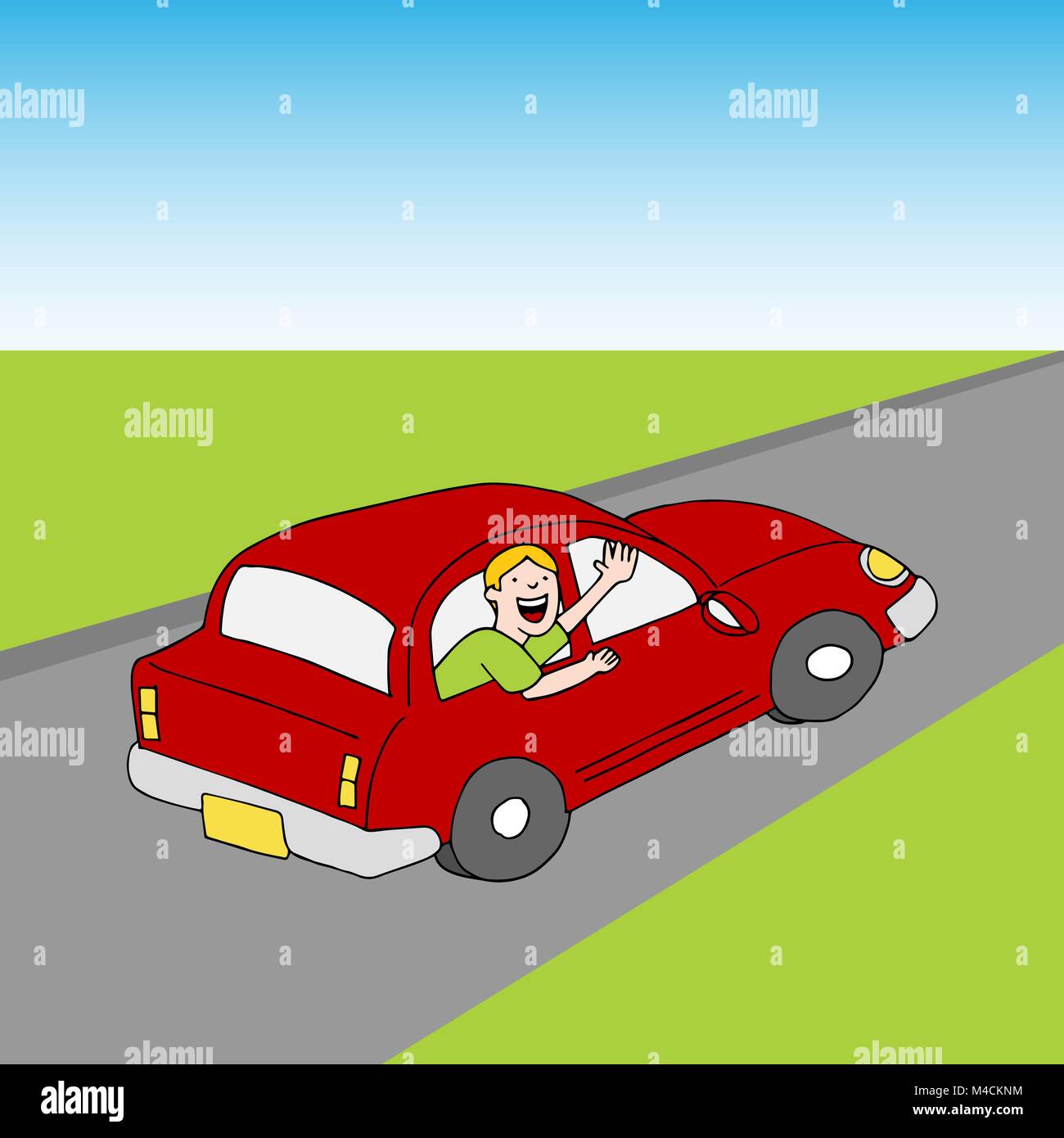 Driving A Car Cartoon Images – Browse 119,556 Stock Photos