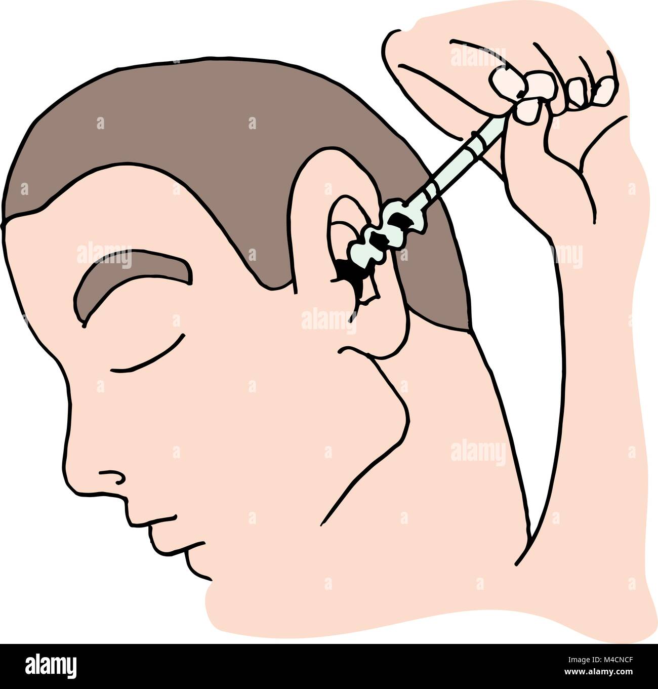 Ear wax Stock Vector Images Alamy