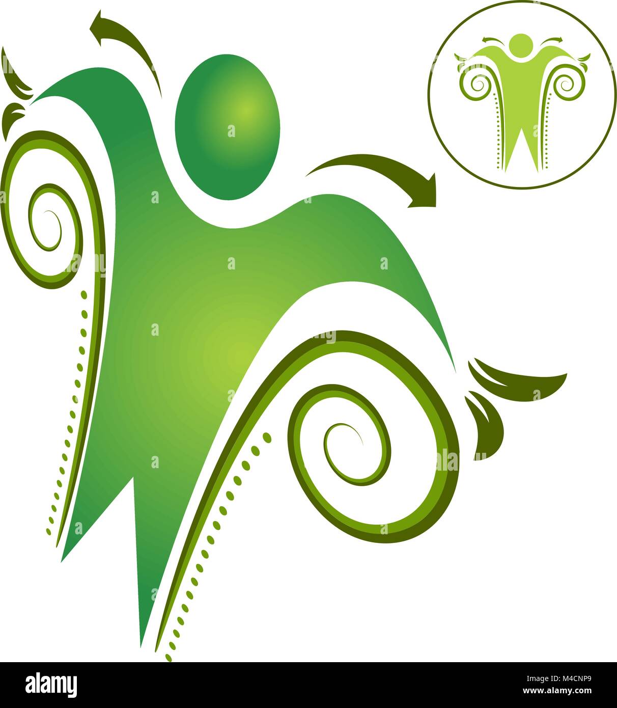 An image of a healthy growth man icon Stock Vector Image & Art - Alamy