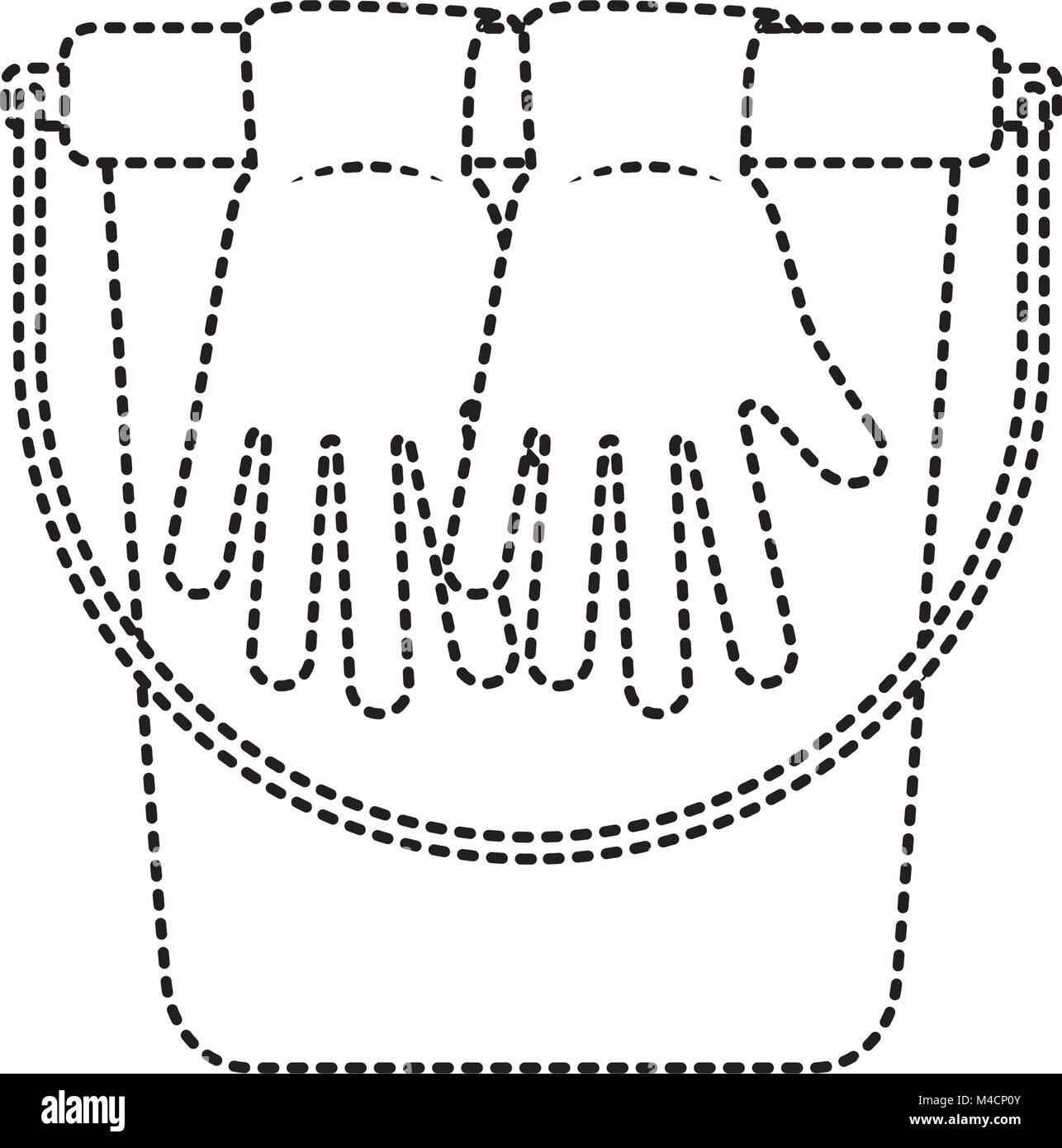 cleaning accessories bucket and gloves vector illustration Stock Vector