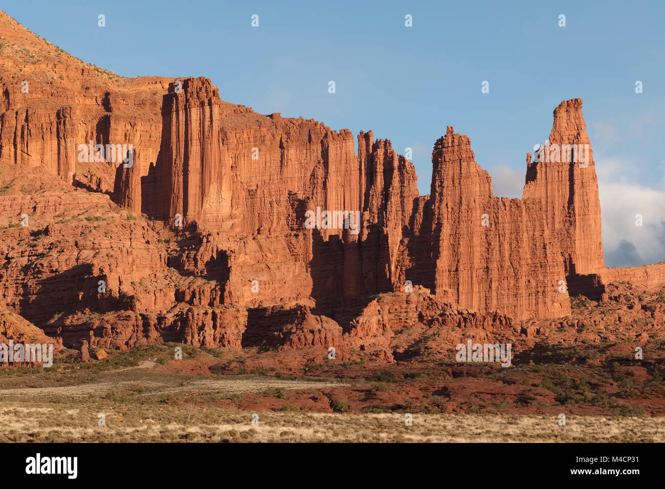 Fisher Towers Stock Photo