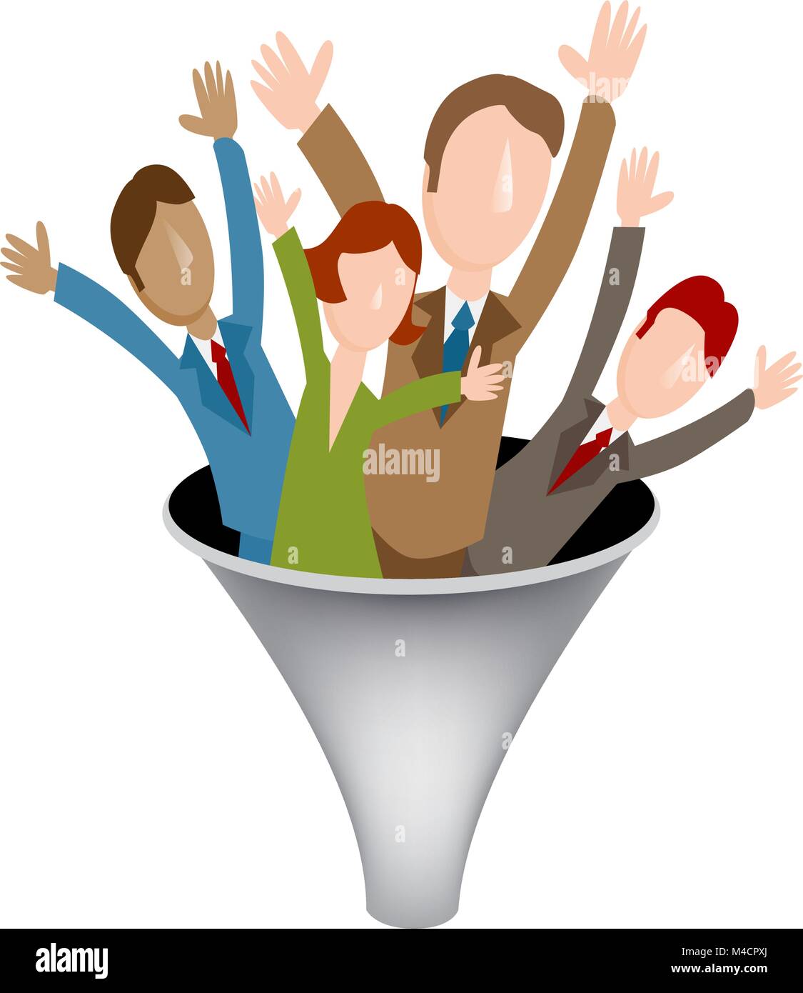 Merge graphic Stock Vector Images - Alamy