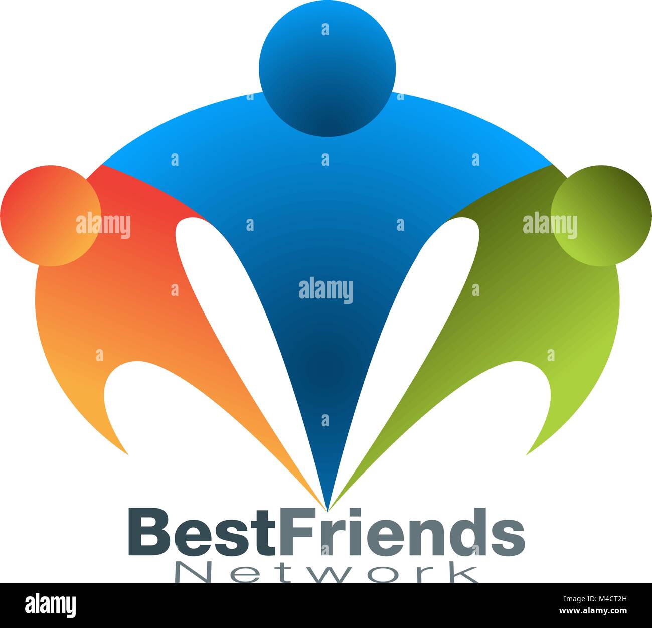 An image of a best friend network icon Stock Vector Image & Art Alamy