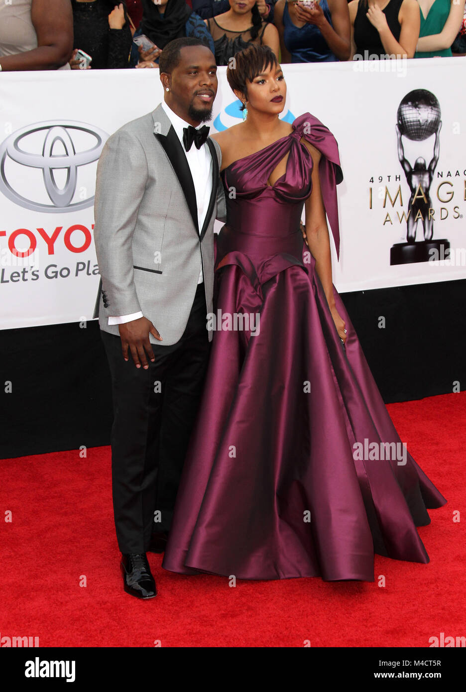 49th NAACP Image Awards 2018 Arrivals held at the Pasadena Civic