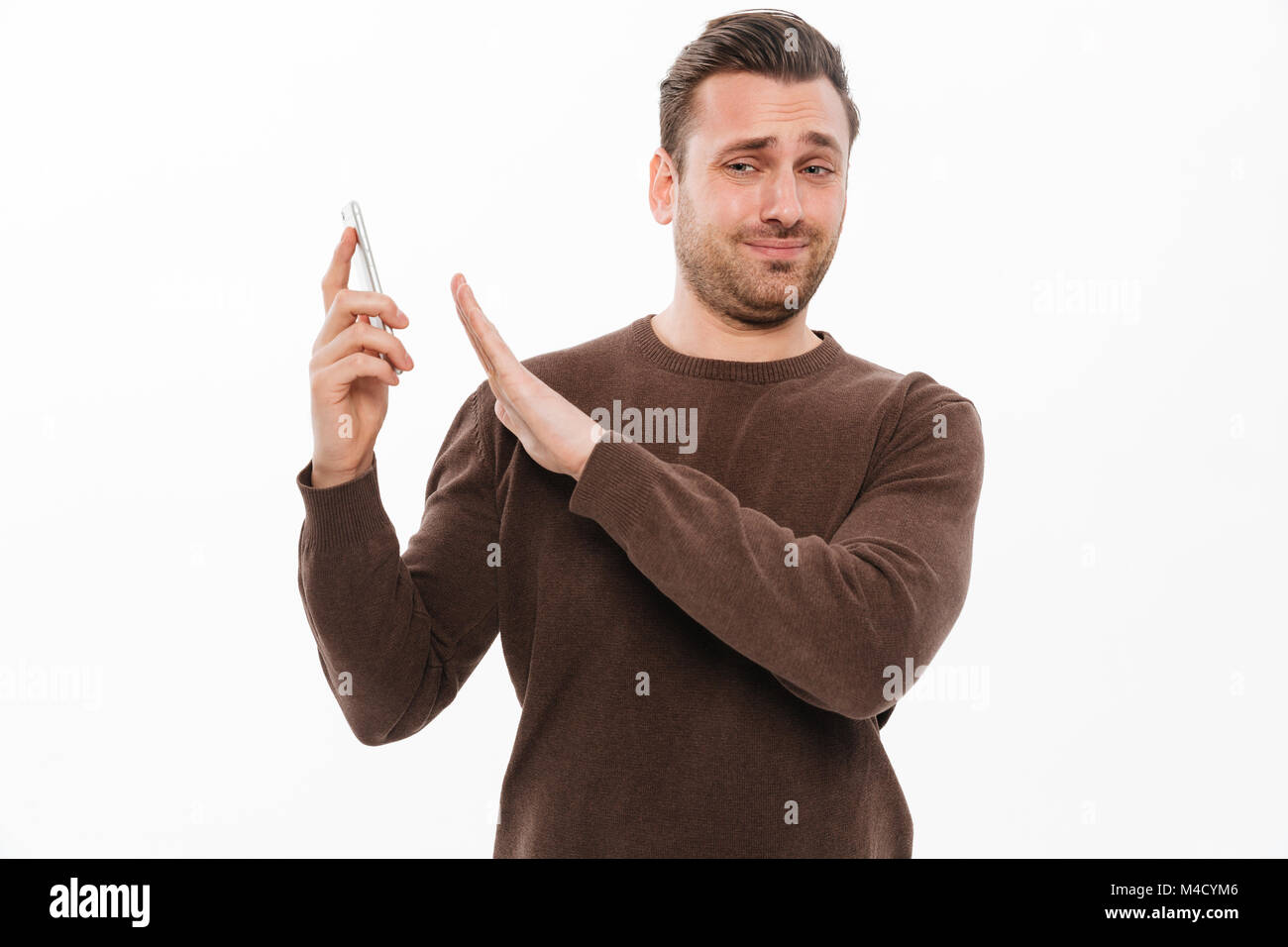 Image young displeased confused hi-res stock photography and images - Alamy