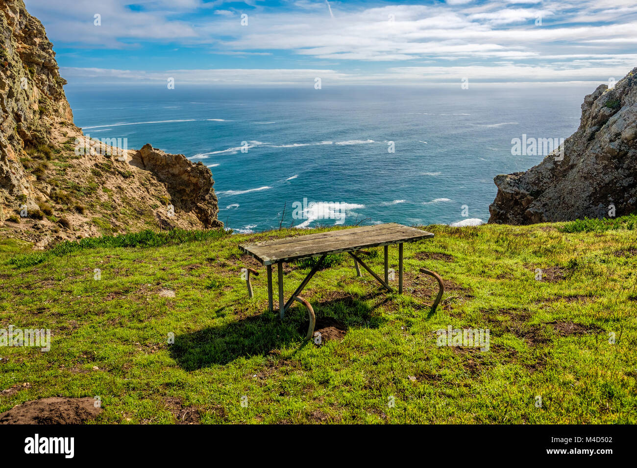 Landscape at Point Reyes, Pacific coast, California Stock Photo - Alamy