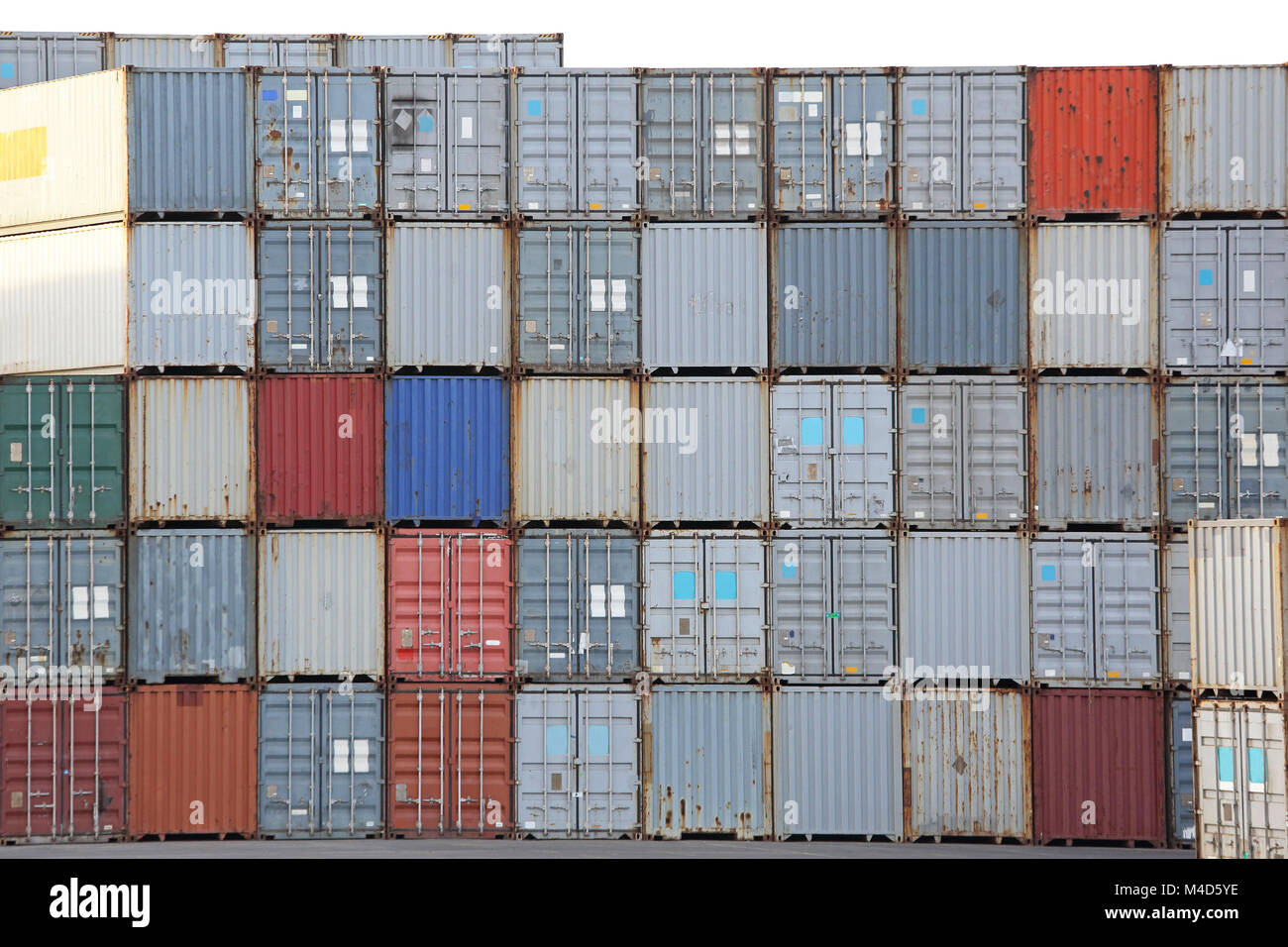Shipping Containers Stock Photo Alamy