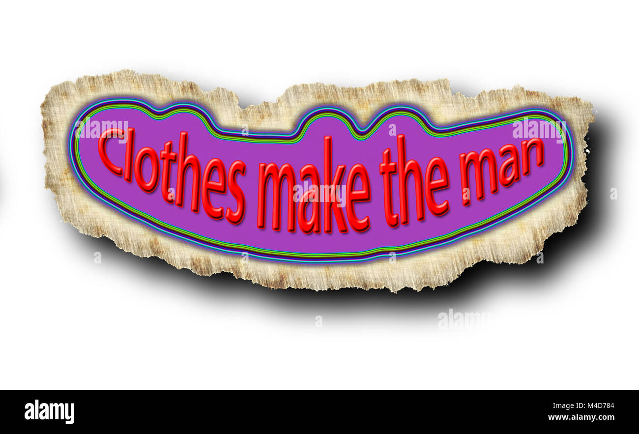 Clothes do not make the man hires stock photography and images Alamy