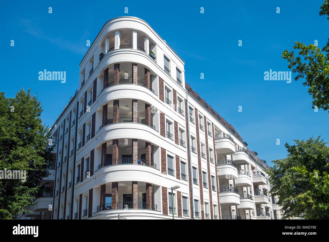 Luxury apartment house seen in Berlin, Germany Stock Photo - Alamy