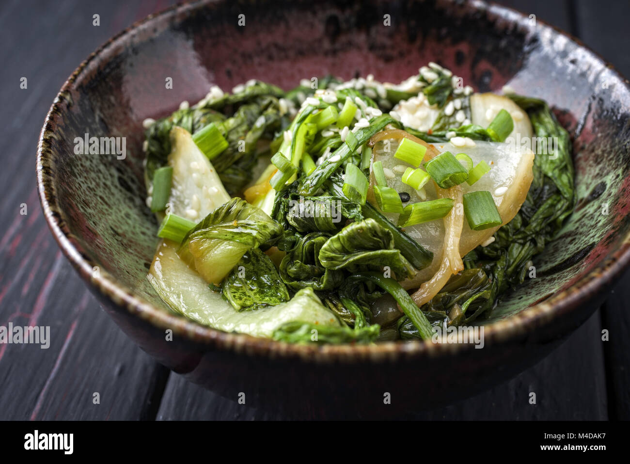 Pickled japanese leek hires stock photography and images Alamy