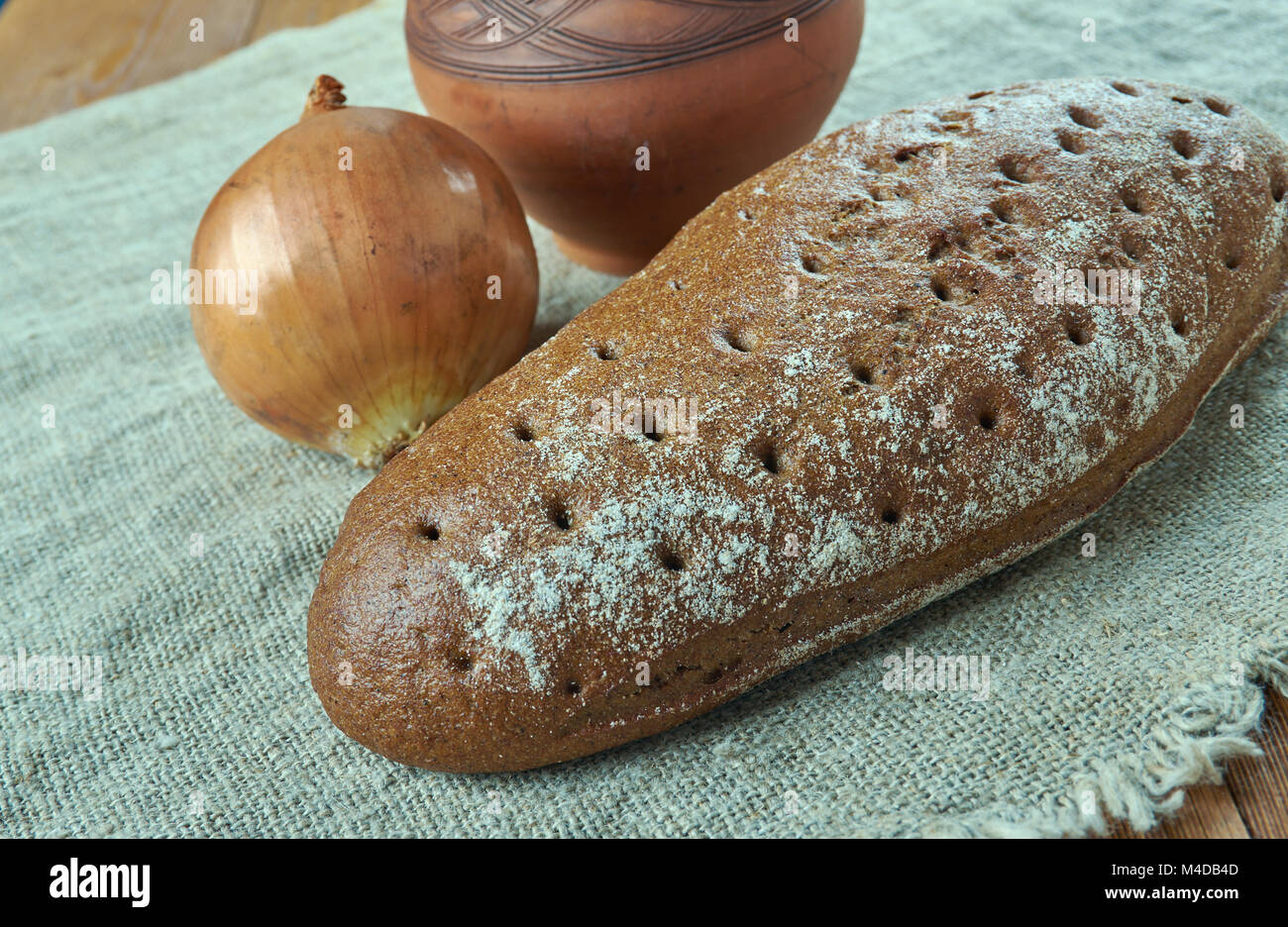 Latvian traditional bread Stock Photo Alamy