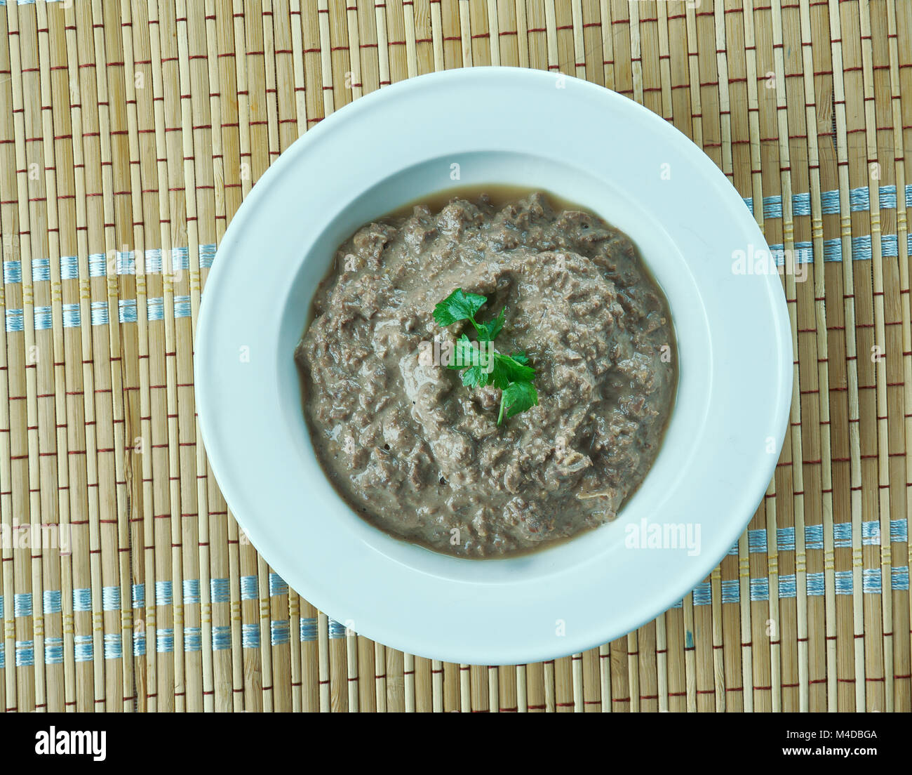 BaconBeef Liver Pate Stock Photo Alamy