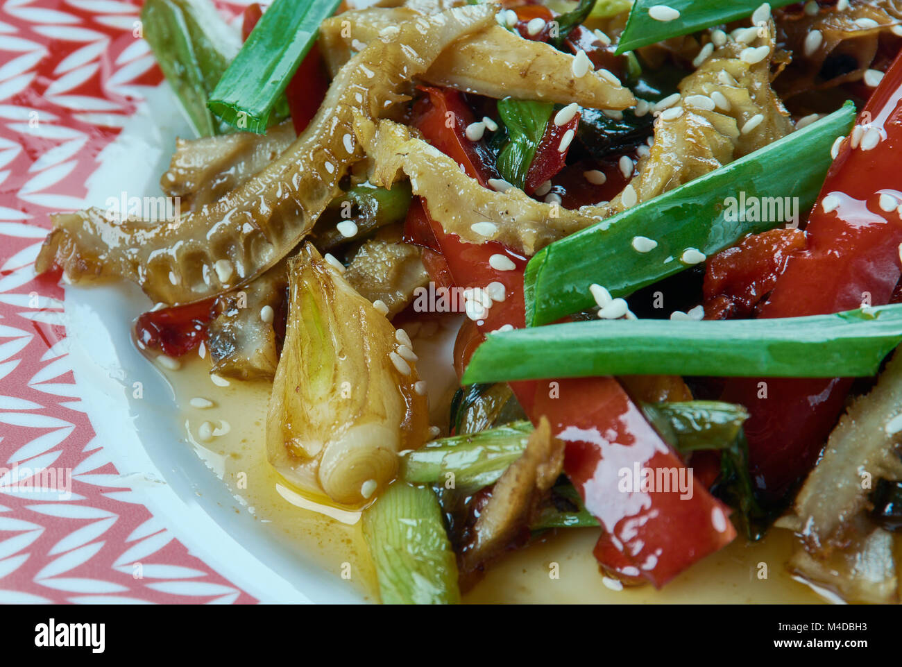 Chinese Fried Tripe Stock Photo Alamy
