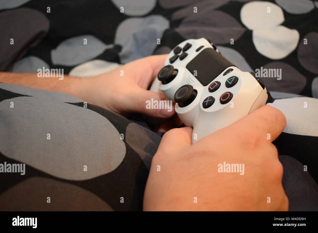 gaming system remote control Stock Photo