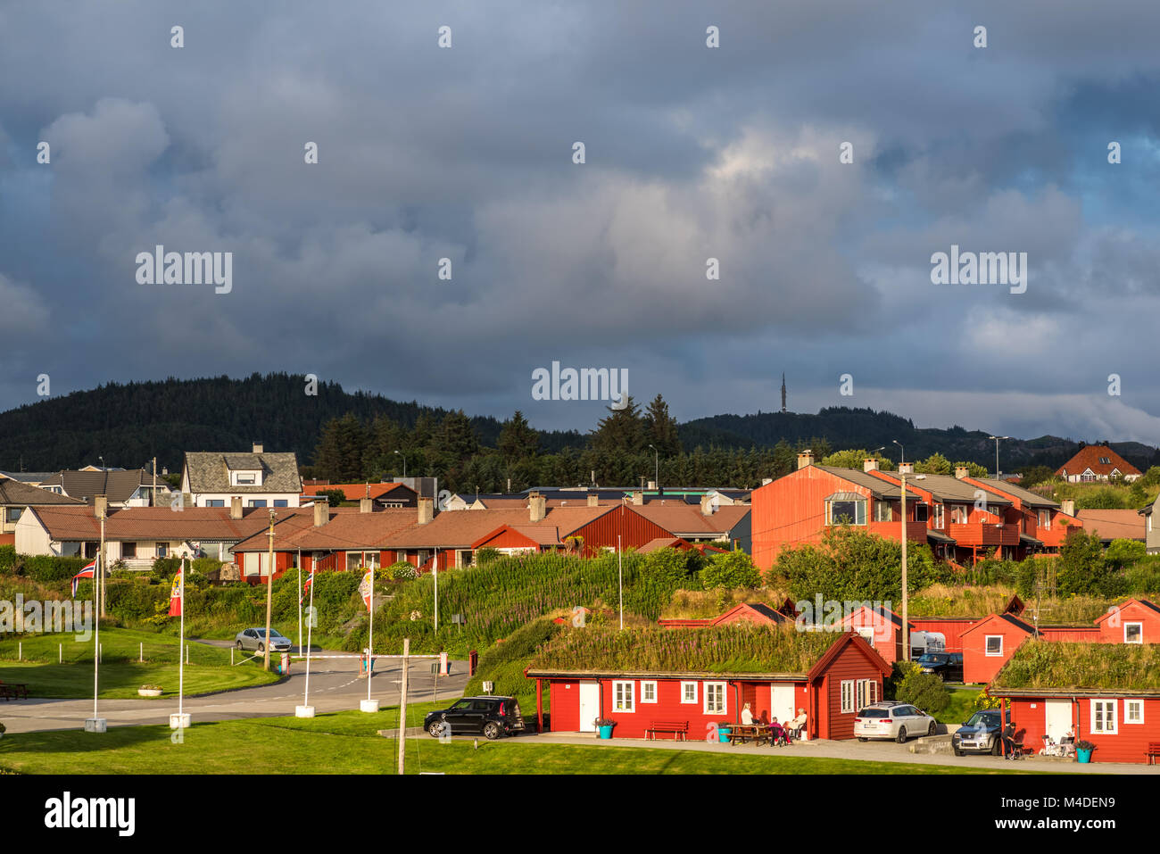 Haugesund in Norway Stock Photo