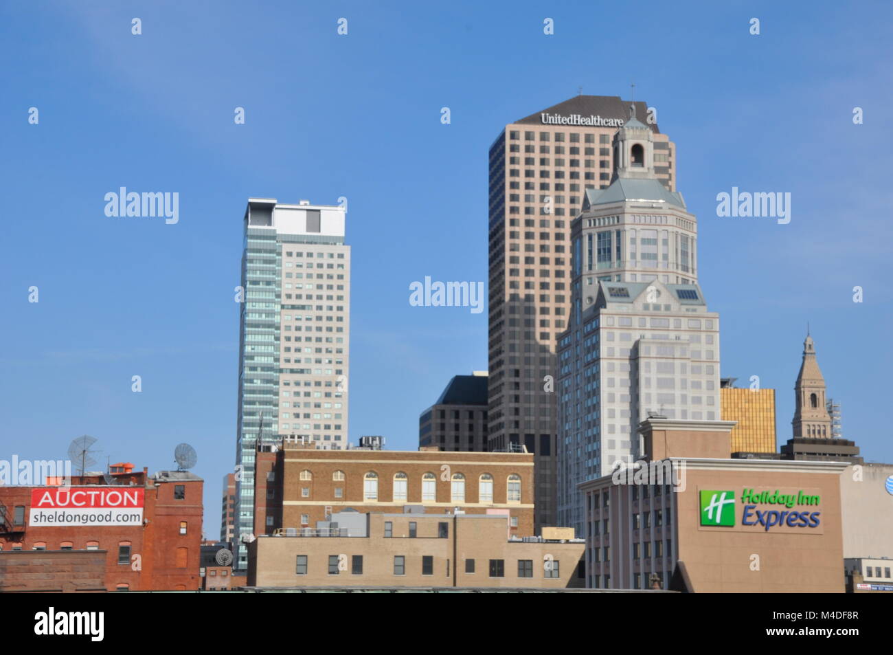 Downtown Hartford in Connecticut Stock Photo Alamy