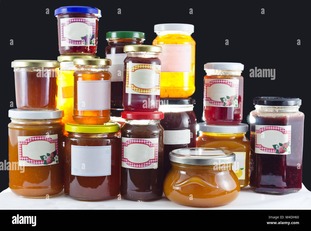Jam in jars hi-res stock photography and images - Alamy