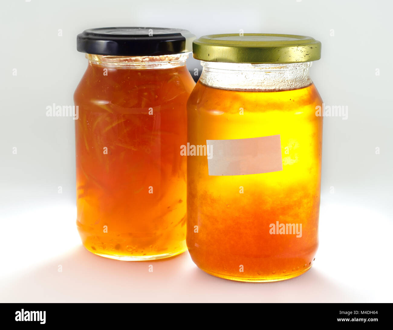 home made jam in jars Stock Photo Alamy