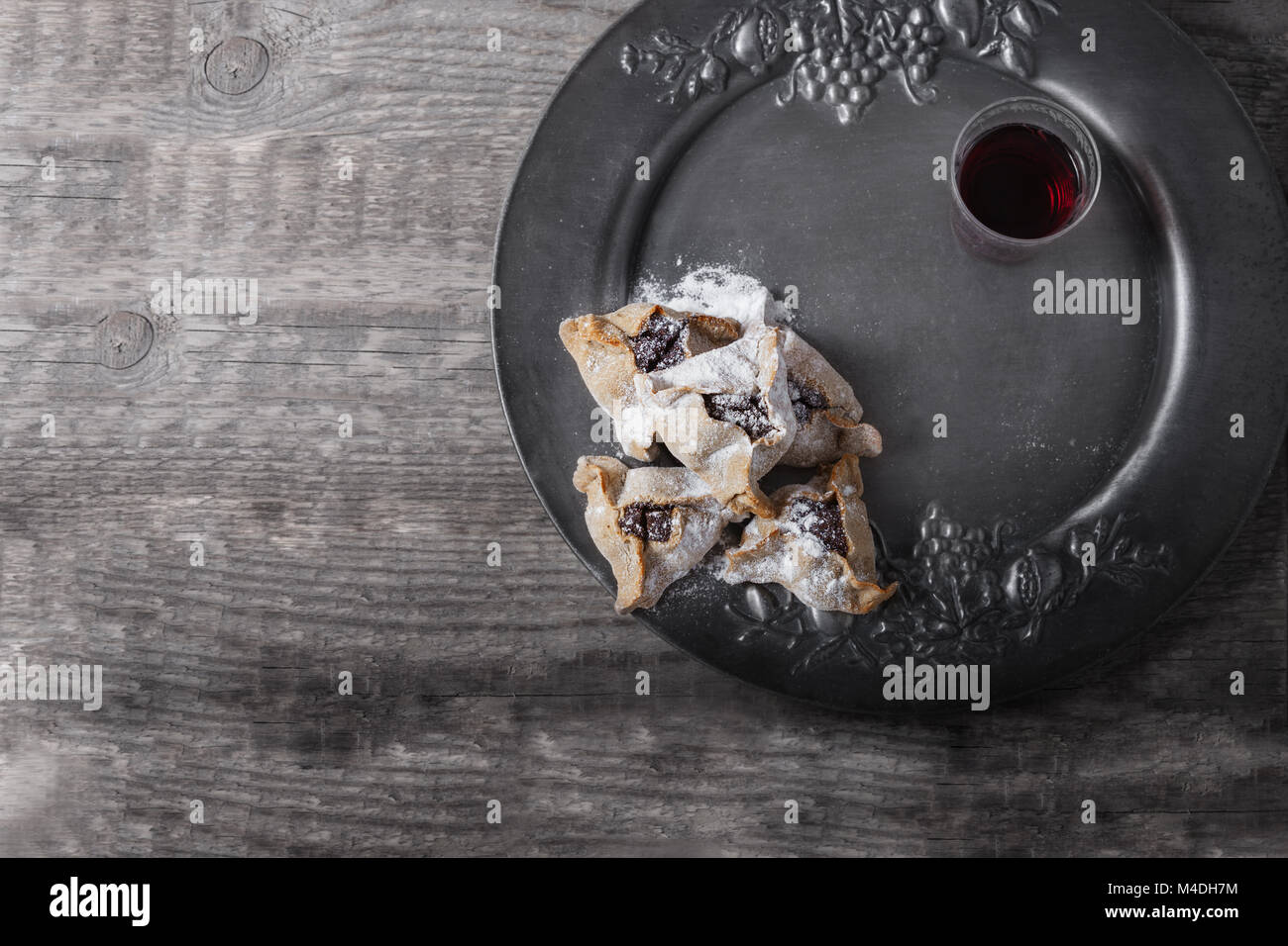 Jewish Pastry Hamantaschen on a table for Purim Holiday Stock Photo Alamy