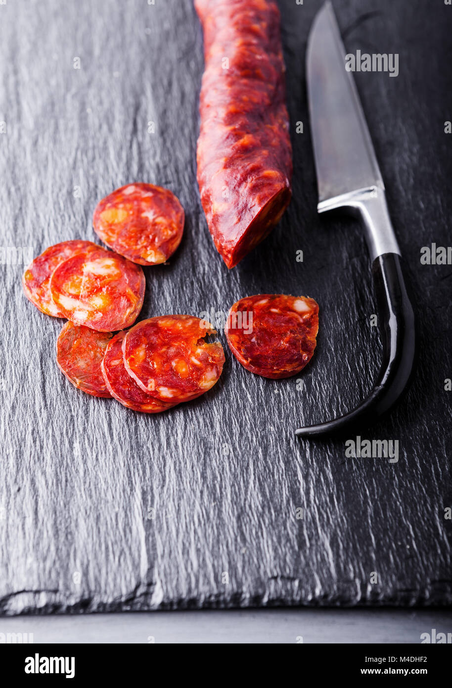 Chorizo plate hi-res stock photography and images - Alamy