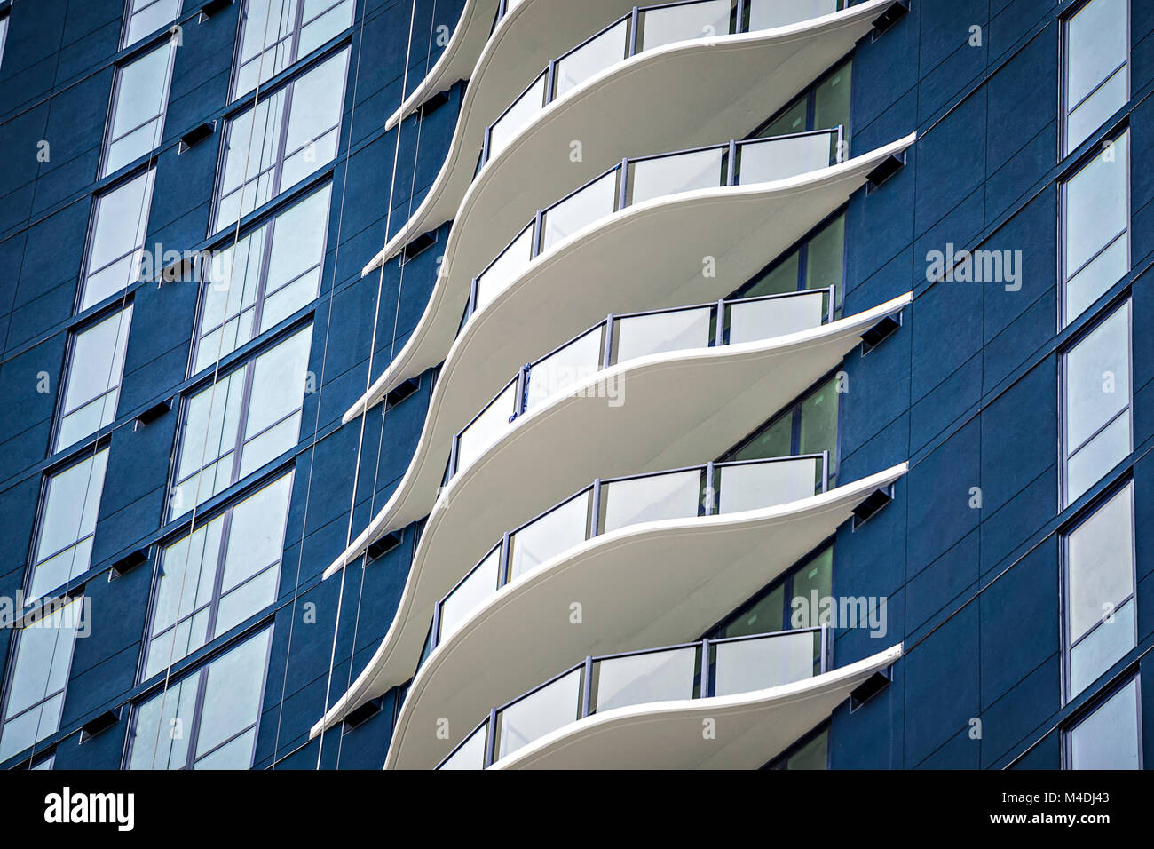 modern structure of city highrise architectureac Stock Photo