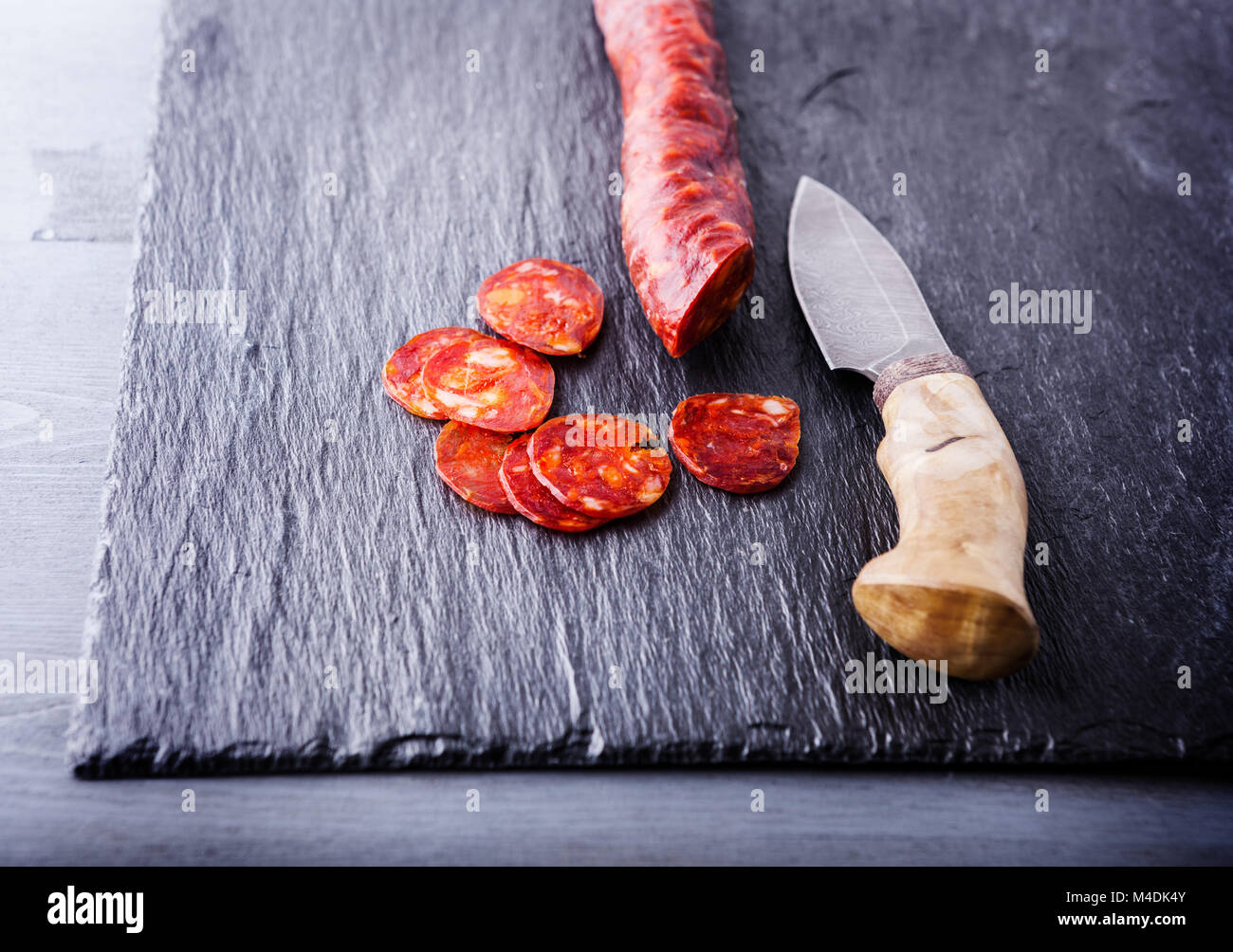 Chorizo plate hi-res stock photography and images - Alamy