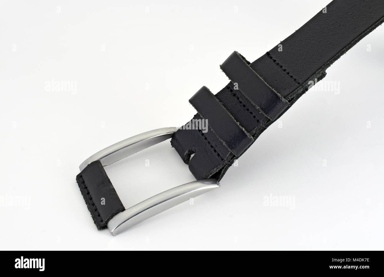 used black leather belt Stock Photo Alamy
