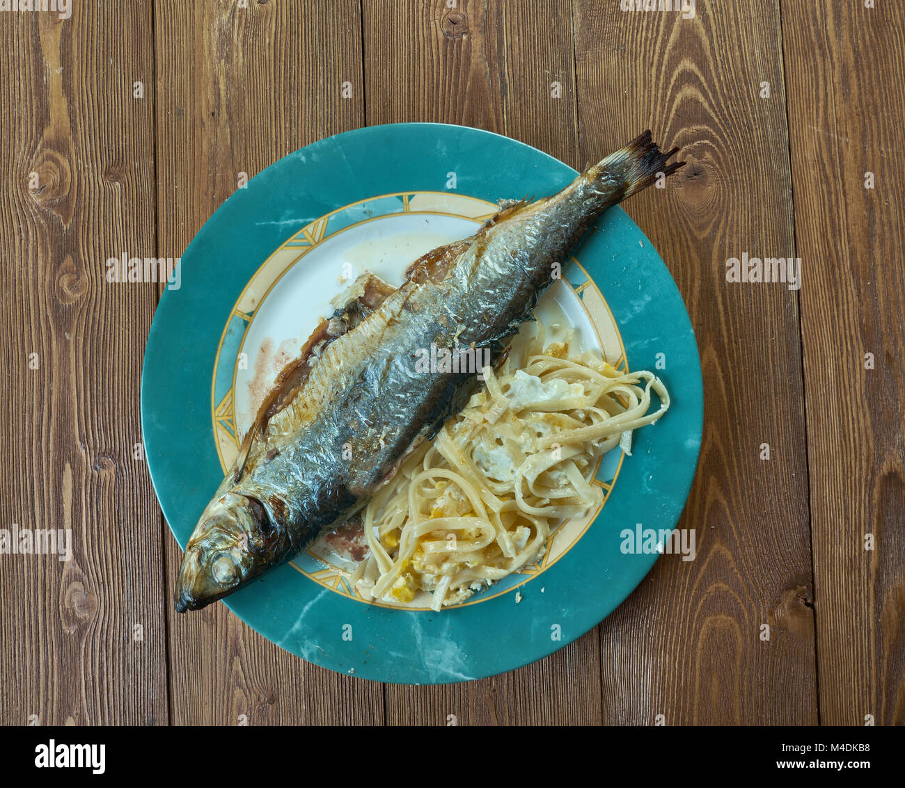 Finnish fried herring Stock Photo Alamy