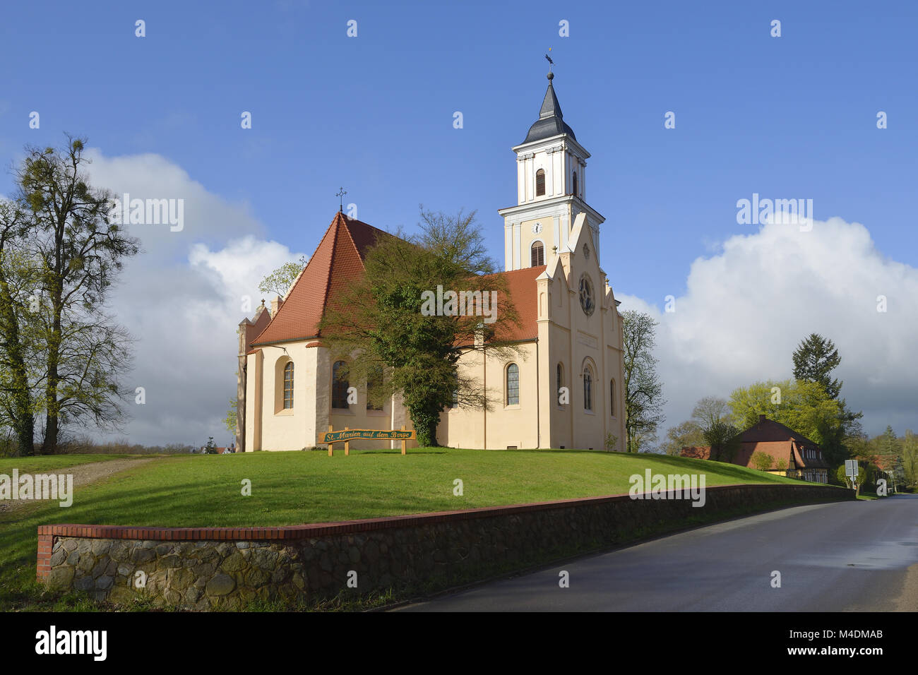 Church Boitzenburg Stock Photo