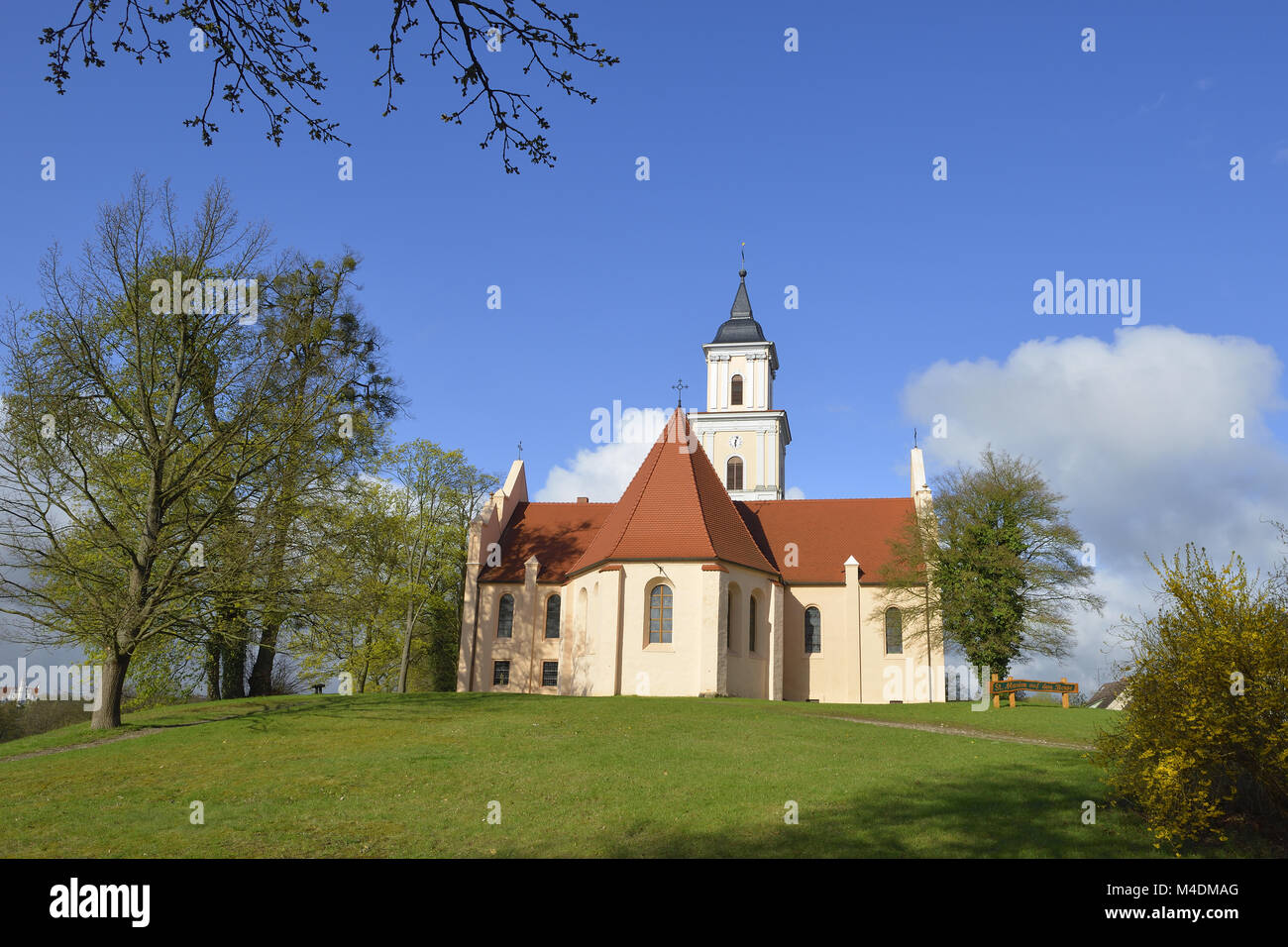 Church Boitzenburg Stock Photo