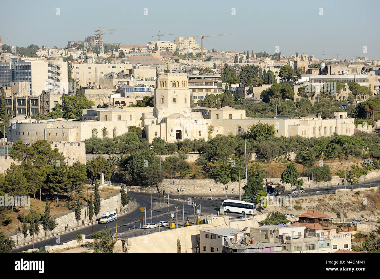 Jerusalem, view of the old city Stock Photo - Alamy