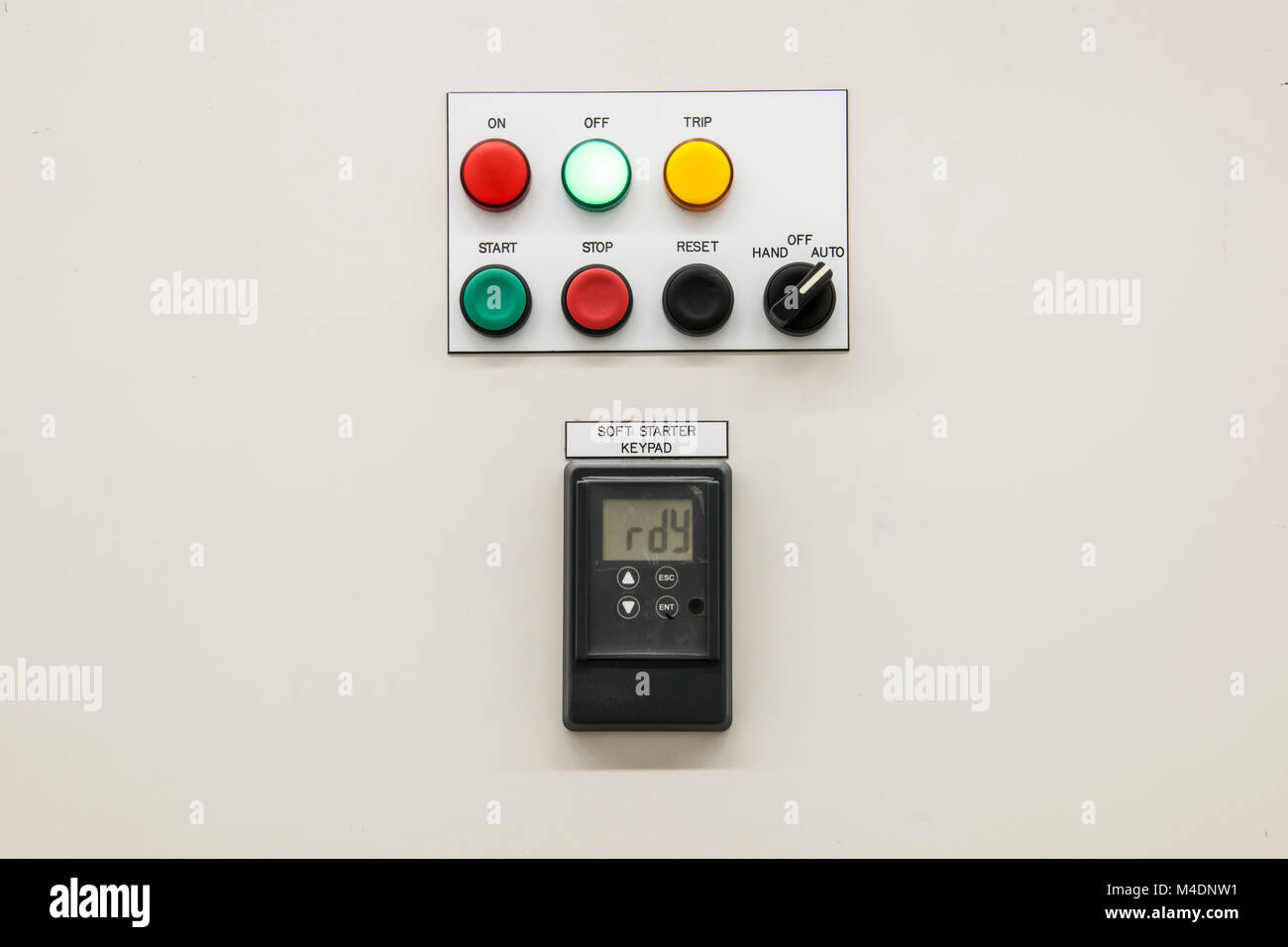 factory equipment switch panel Stock Photo Alamy