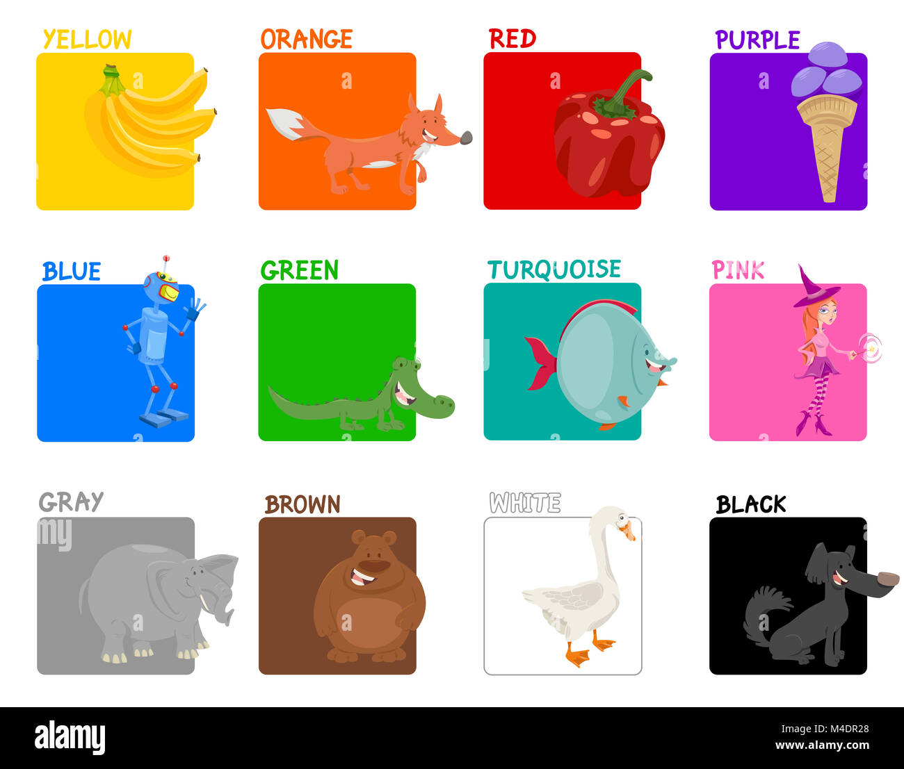 primary-colors-educational-set-stock-photo-alamy