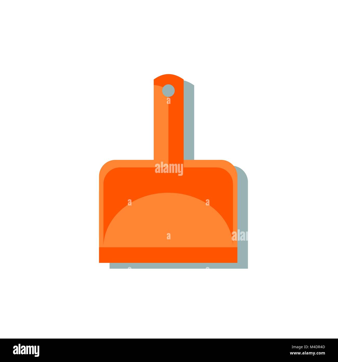 Scoop cleaning icon. Stock Vector