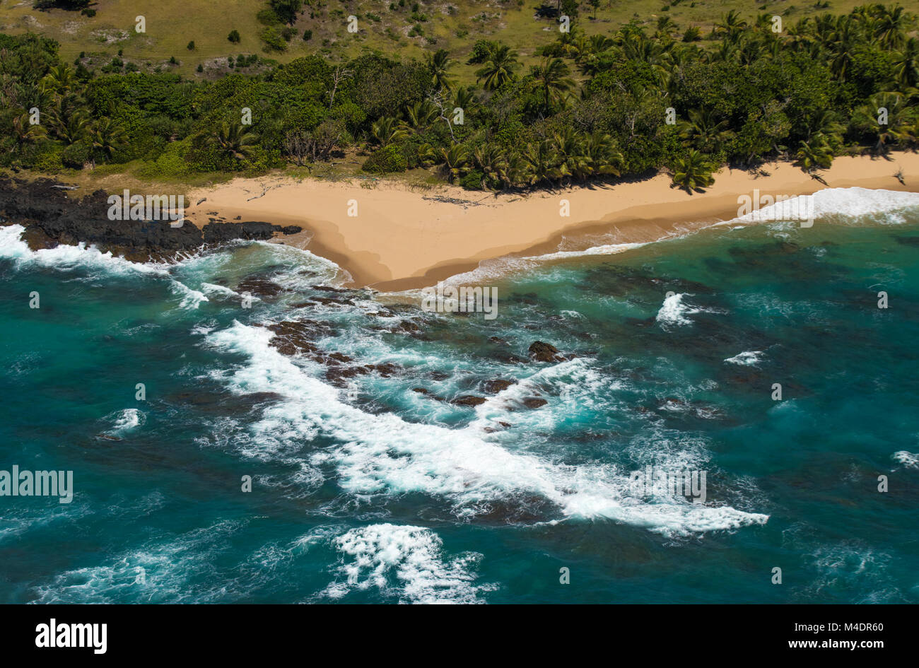 Aerial view of Sainte Marie island, Madagascar Stock Photo Alamy