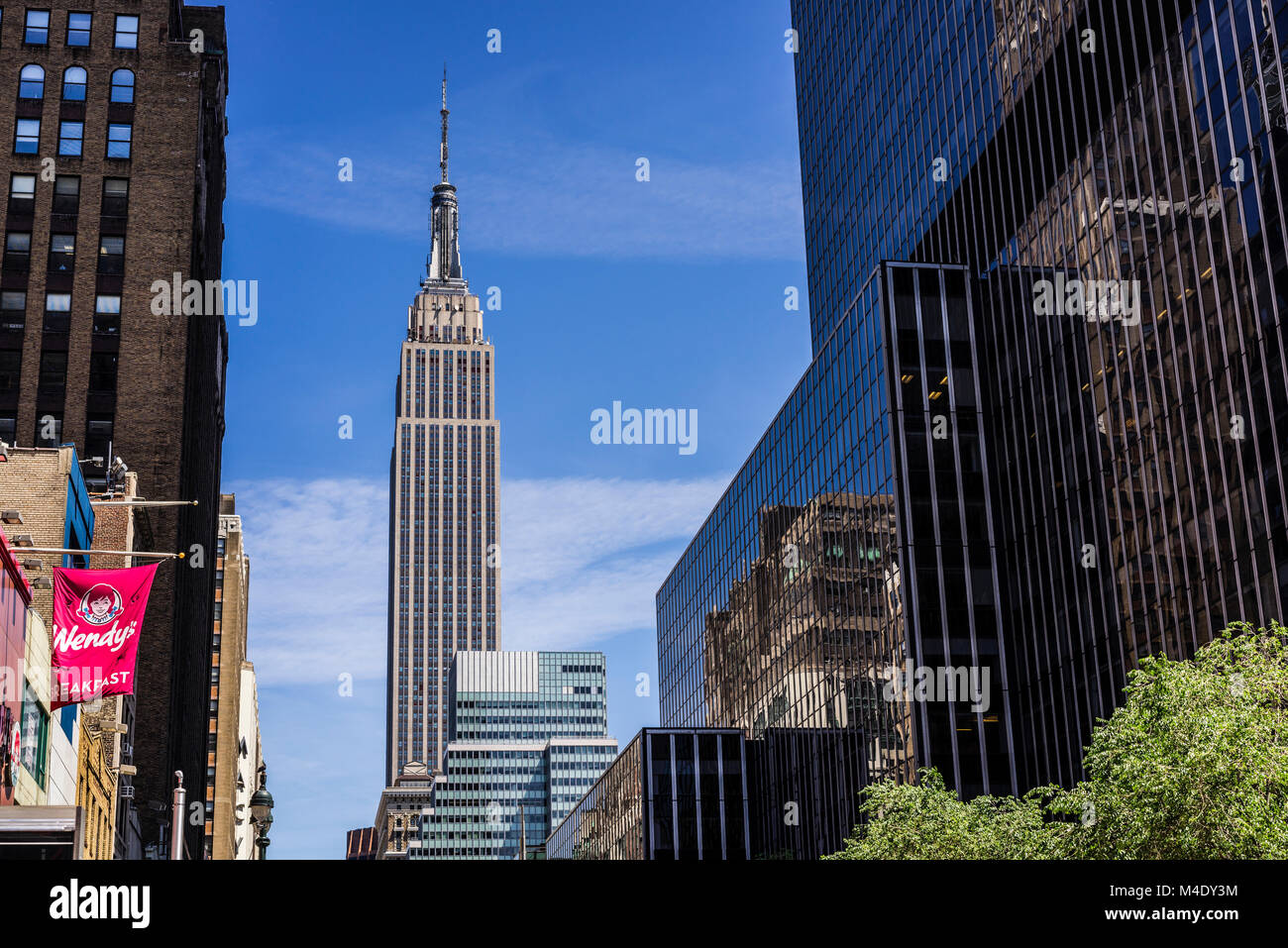 Empire State Building Manhattan New York, New York, USA Stock Photo - Alamy