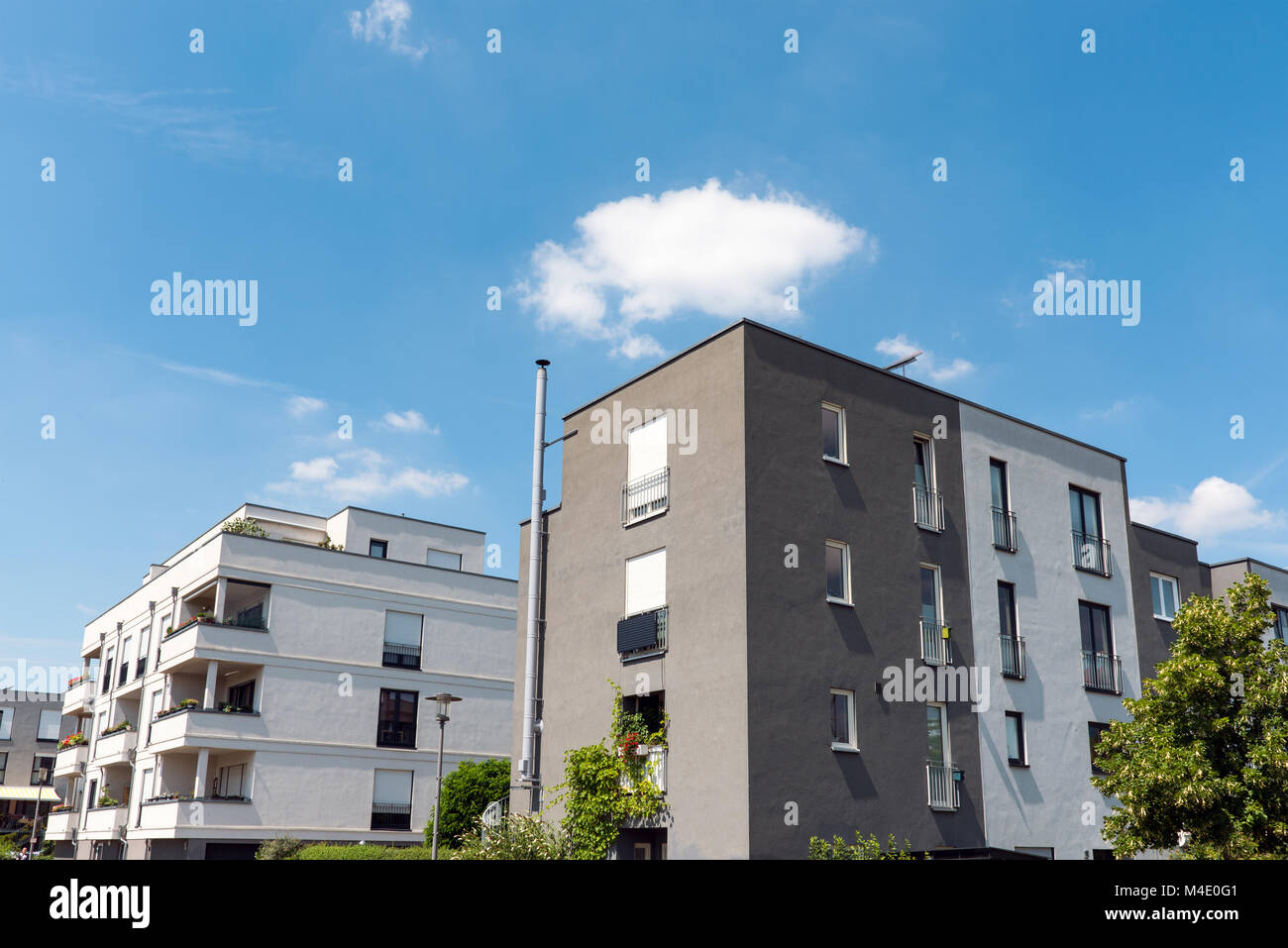 Modern apartment houses seen in Berlin, Germany Stock Photo - Alamy