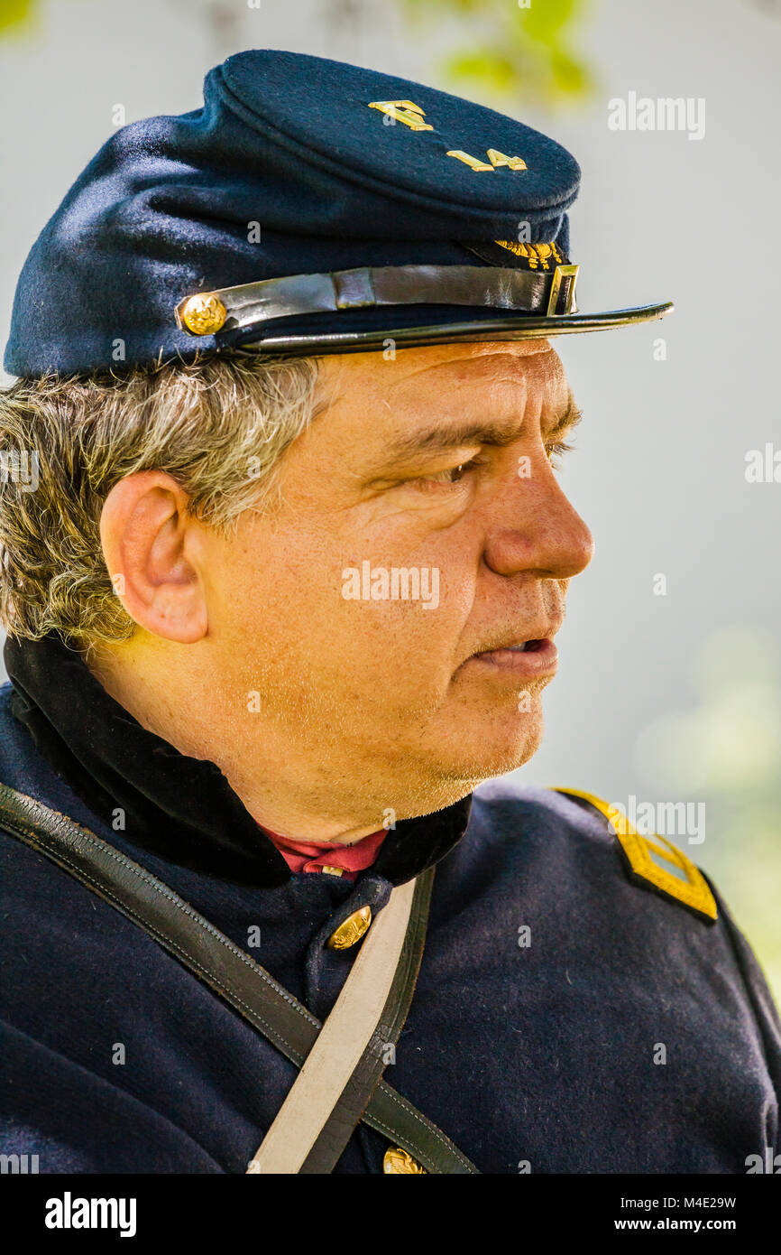 Civil War Living History Day Cromwell, Connecticut, USA Stock Photo Alamy