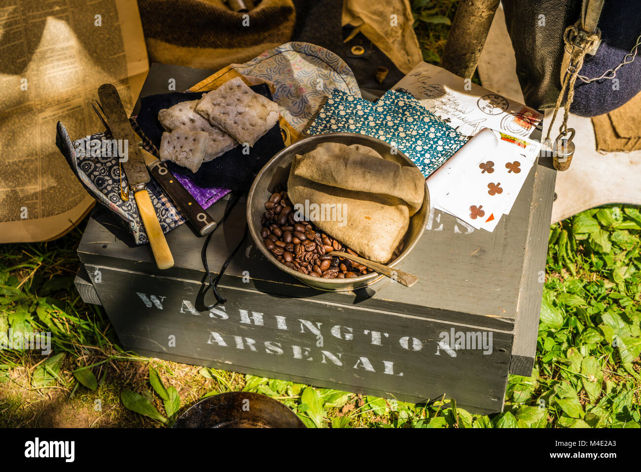 Civil War Living History Day Cromwell, Connecticut, USA Stock Photo Alamy