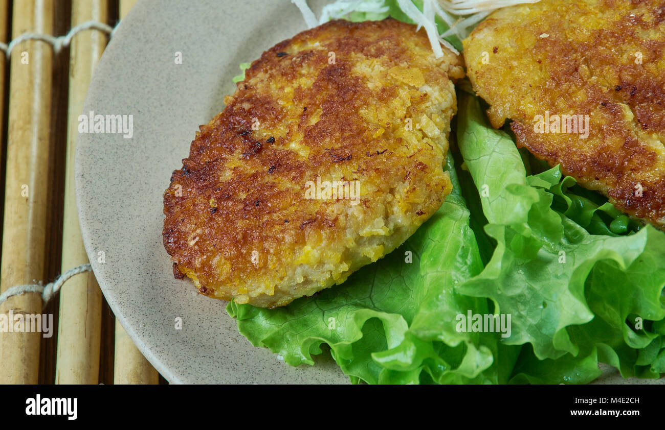 Indian chicken cutlets Stock Photo Alamy