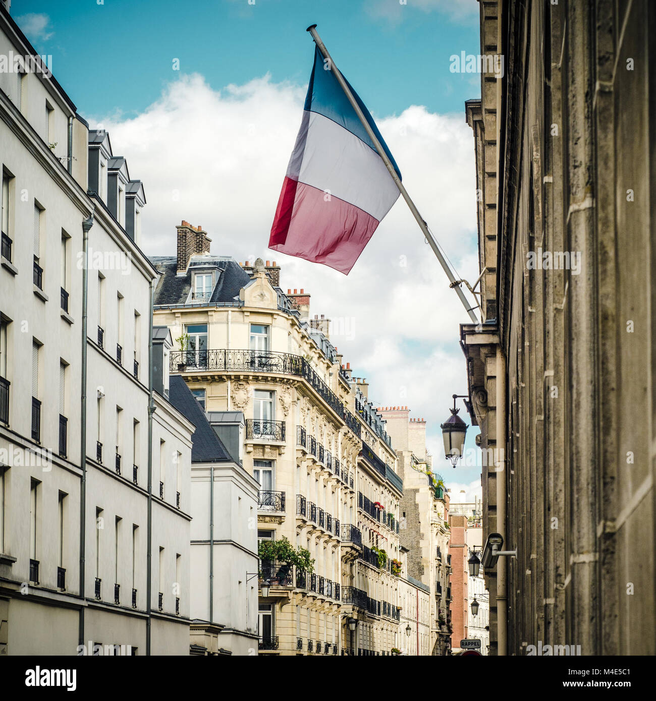Paris French Flag Stock Photo Alamy