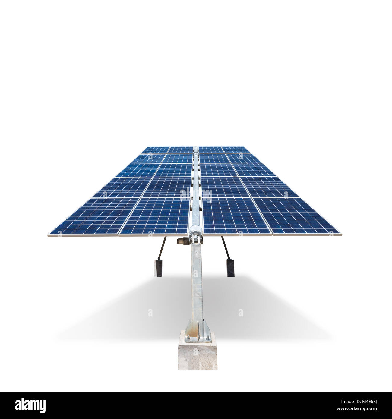 solar panel isolated Stock Photo