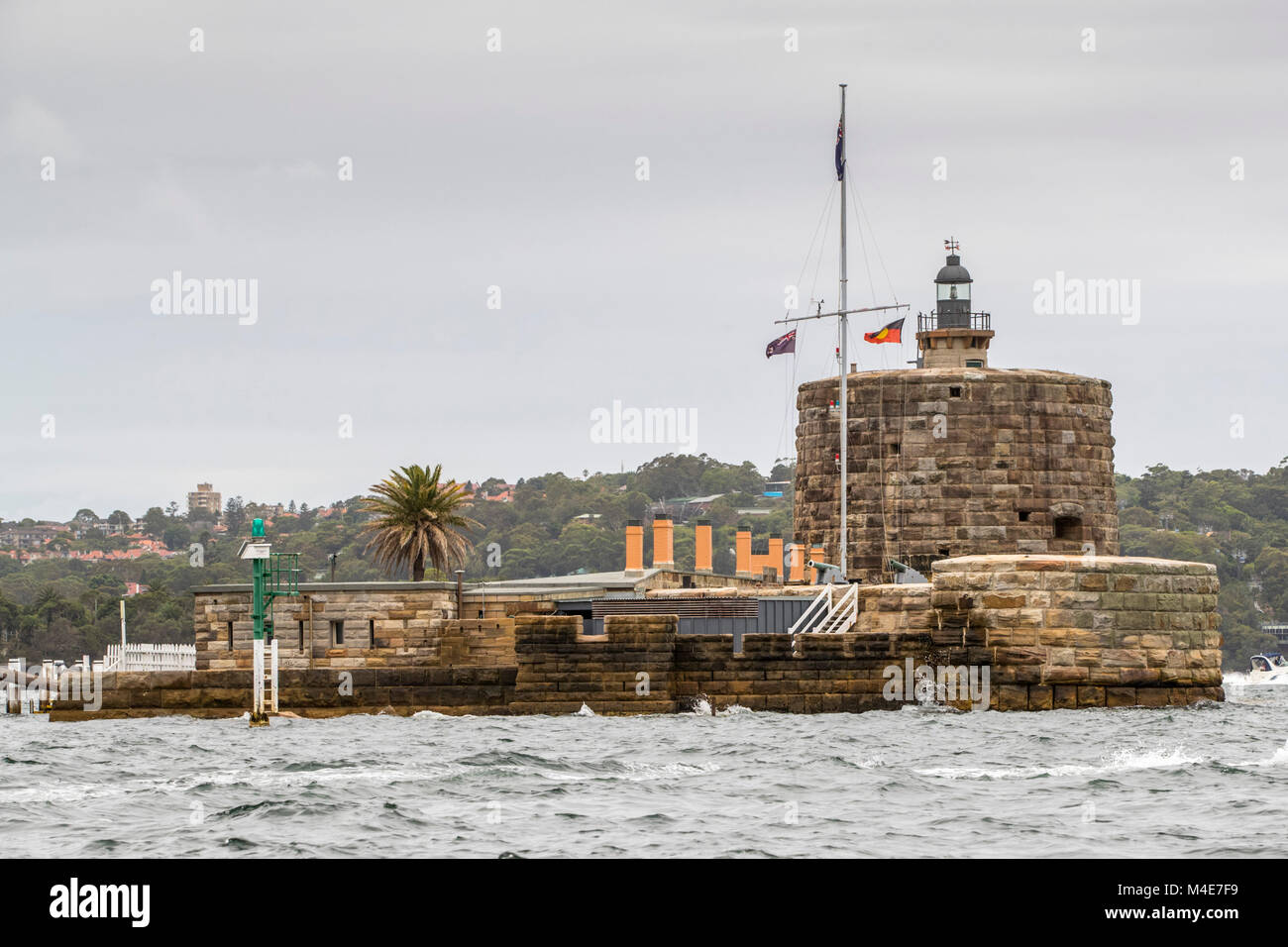 Fort Denison, Sydney, Australia, Tuesday, December 26, 2017.Photo: David Rowland / One-Image.com Stock Photo