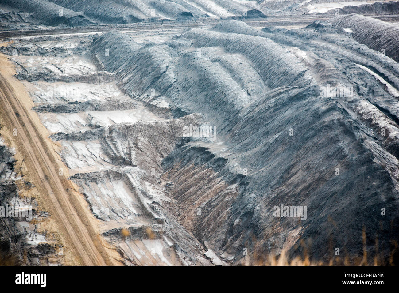 Brown Coal Mining in East Germany Stock Photo Alamy