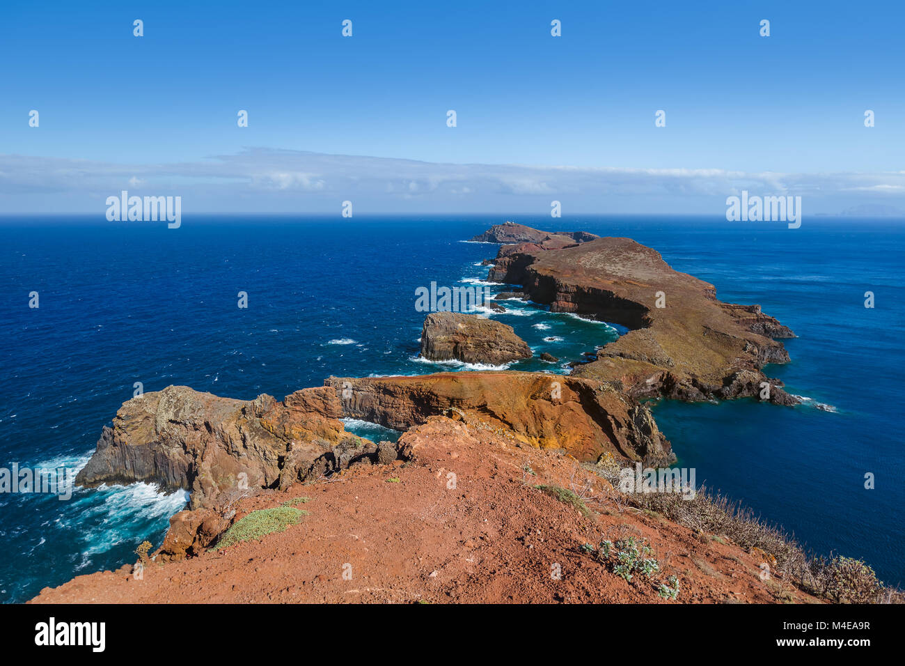 Cape Ponta de Sao Lourenco - Madeira Portugal Stock Photo