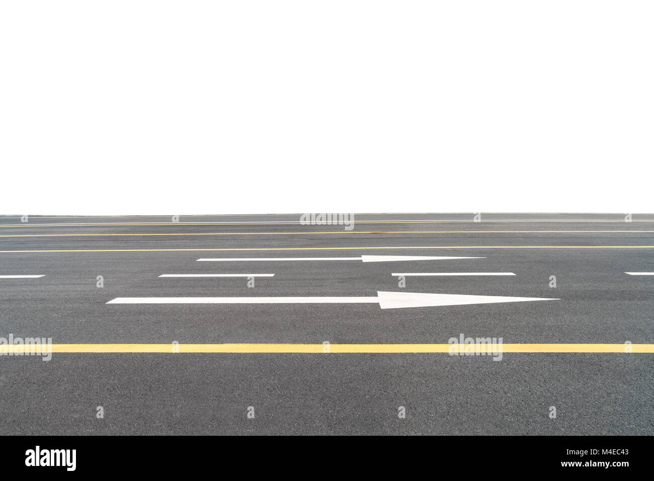 road isolated on white Stock Photo - Alamy