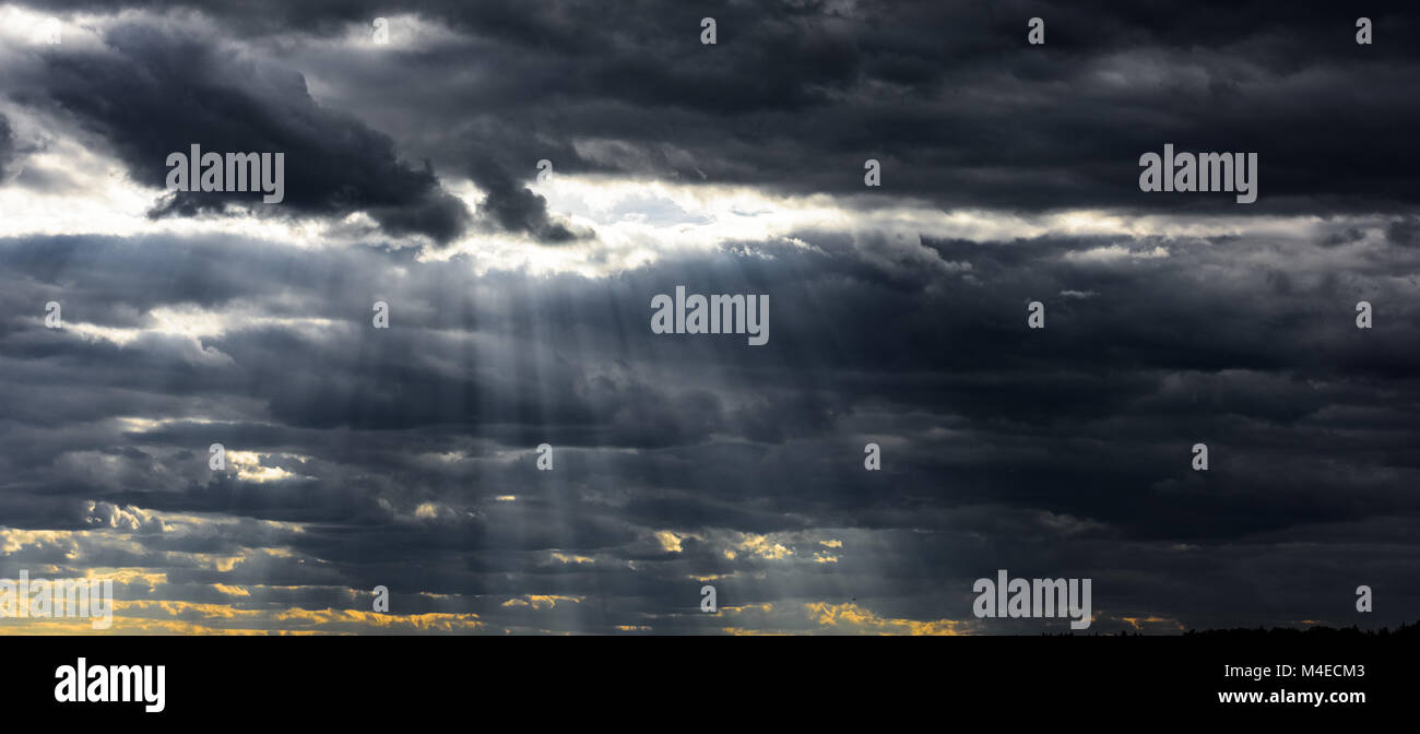 Clouds on a stormy sky Stock Photo - Alamy