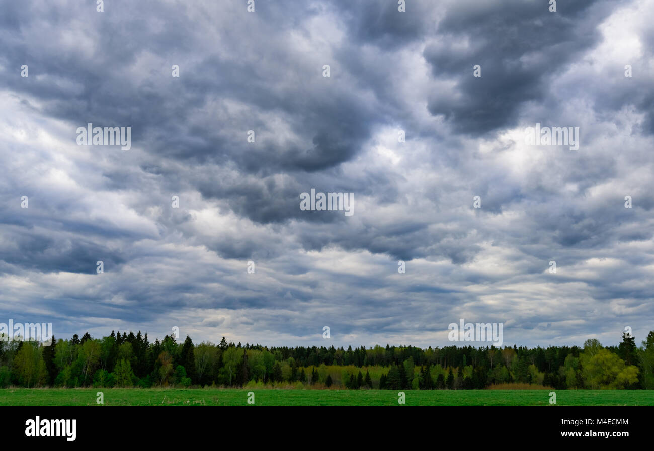 Clouds on a stormy sky Stock Photo - Alamy