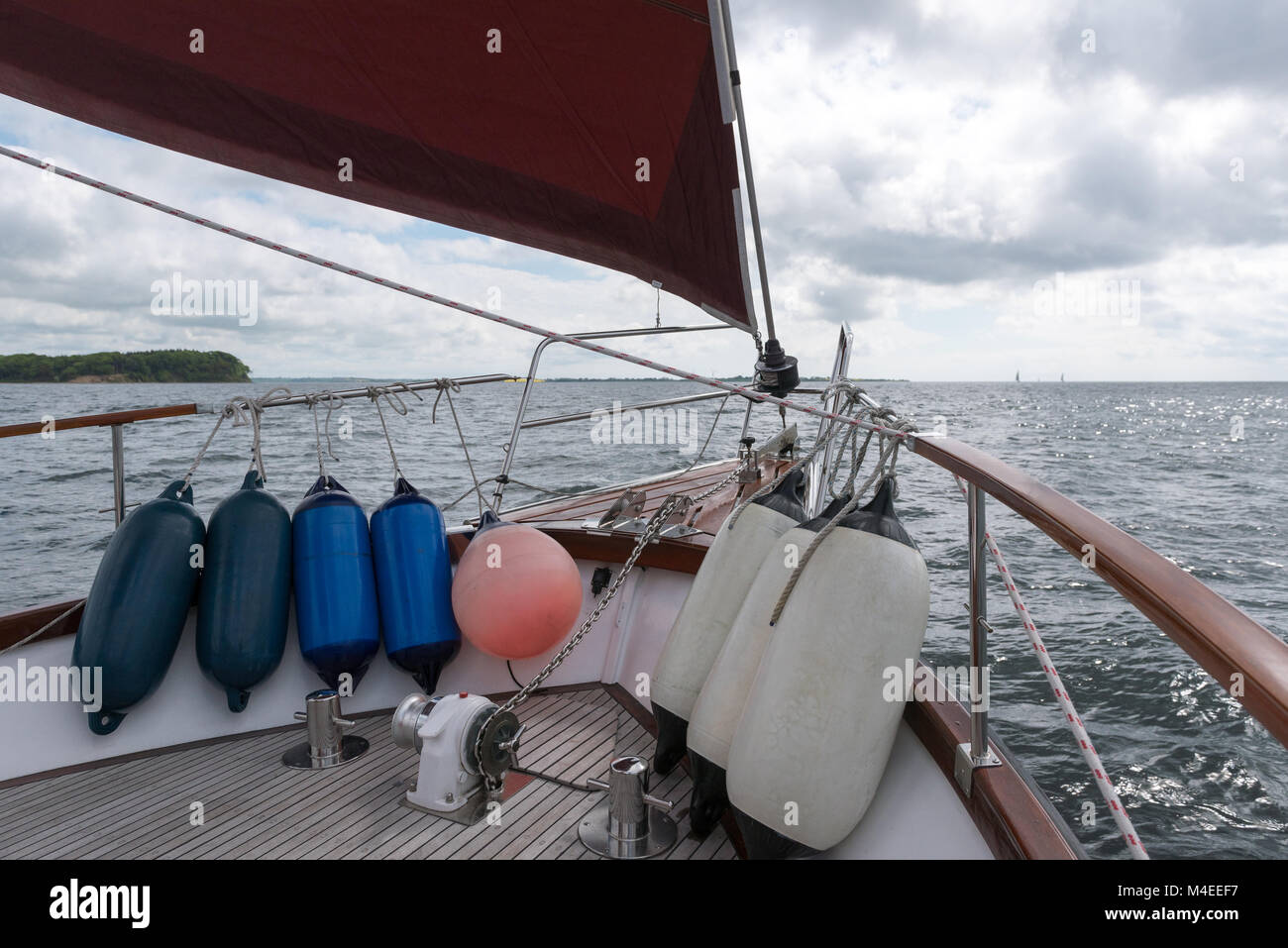Sailing fender Stock Photo